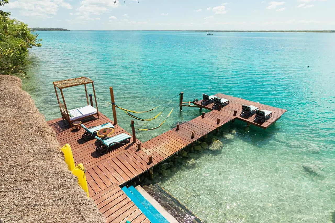 Xcabal Hotel boutique Bacalar 3*,  Mexique